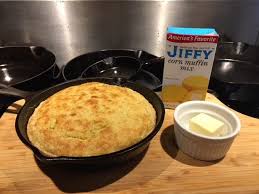 Save time by making your own cornbread mix. Jiffy Corn Bread With Banana Cast Iron Cooking Youtube