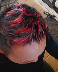 The good news is that there's a lot of variety, from slicked back undercuts to wild curly. Black Red Hair Trends For Guys Maridel S Hair Creations Facebook