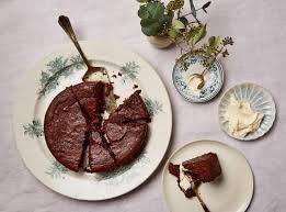 Christmas Puddings Rachel Roddy S Recipe For Chocolate Chestnut And Prune Cake Chocolate Recipes Prune Cake Food