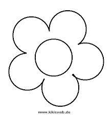Blumen Vorlage Zum Ausschneiden Google Suche Blumen Vorlage Vorlagen Blumen Basteln Blumenschablone