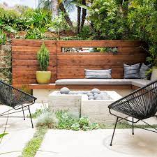 Retaining Wall Ideas Small Backyard Landscaping Sunken Patio Patio