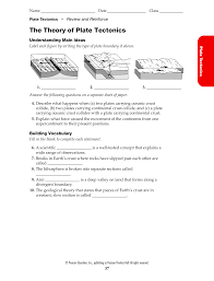 Occurs where the edges of the plates meet. 35 Label Plate Boundaries Worksheet Labels Database 2020