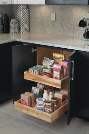 Base super lazy susan cabinet. Base Cabinet With Roll Trays Schrock Cabinetry