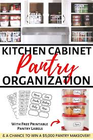 9 Steps To Clean Organize Your Pantry Free Printable Pantry Labels Kitchen Organization Pantry Pantry Labels Pantry Organization Labels