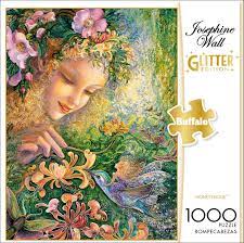 Shared a post on instagram: Josephine Wall Honeysuckle Glitter Edition 1000 Piece Jigsaw Puzzle Buffalo Games Josephine Wall Jigsaw Puzzles 1000 Piece Jigsaw Puzzles