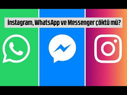 Whatsapp'ta mesajlar gönderilemiyor, web whatsap açılmıyor. Instagram Coktu Mu Whatsapp Coktu Mu Messenger Coktu Mu Youtube
