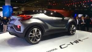 What car isn't these days. 2015 Frankfurt Motor Show Toyota Small Suv C Hr Concept Live Photos Auto Moto Japan Bullet