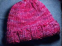 Hat Shaped Hat By Lindsay Ingram Malabrigo Rasta In Baya Electrica Colorway Knit Crochet Knitting Yarn Knitted Hats