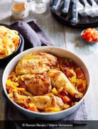 Recette La Veritable Recette Du Poulet Basquaise St Sever Recette Recette Poulet Basquaise Recettes De Cuisine Recette