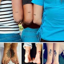 Getting a tattoo on foot causes some intense pain. 70 Heart Warming Friendship Tattoo Ideas Belletag