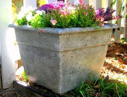 Making A Cheap Plastic Pot Look Like Stone Plastic Flower Pots Plastic Plant Pots Plastic Flowers