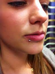 Pin By Katrina Wei On Piercing Lip Piercing Stud Facial Piercings Lip Piercing Labret