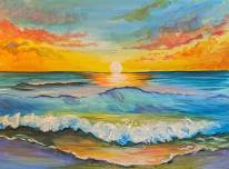 RIPON Paint Night - Last Light on Water