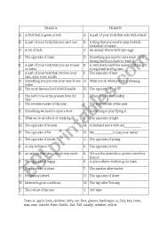 Pass The Word Pasapalabra Worksheet Words Word Games Teaching