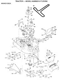 Maybe you would like to learn more about one of these? Craftsman 917 252580 Craftsman Lawn Tractor Mower Deck Parts Lookup With Diagrams Partstree
