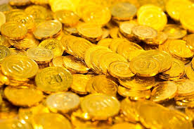 Each coin is worth 0.1g gold. What Are Gold Coins Made Of