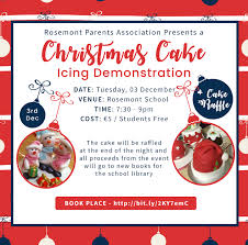 We did not find results for: Rosemont Christmas Cake Icing Demonstration Invite X 1400 L Rosemont School