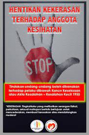 Sejumlah kekerasan terhadap pemuka agama terjadi dalam beberapa pekan terakhir. Hentikan Kekerasan Terhadap Anggota Kkm Unit Keselamatan Kesihatan Pekerjaan Bhg Perkembangan Perubatan Kkm Facebook