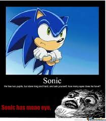 Sonic Memes So How Many Eyes Does Sonic Have Wattpad