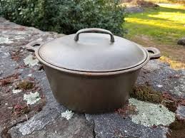 Cast Iron Dutch Oven With Lid Taiwan 4 5 Qt Vintage Kitchen Pot Cauldron Slow Cooker Campfire Outdoor Cooking Cast Iron Dutch Oven Kitchen Pot Cast Iron