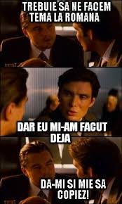 Pisica ii arata ce sa faca. Limba Romana Romaniamemes