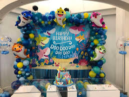 Baby Shark Birthday Party Ideas Photo 3 Of 19 Catch My Party