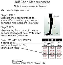 Sizing Chart Prochaps