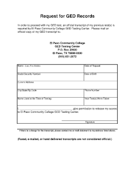 Formal, school, graduation, sports, award, and more. 79 Printable Ged Sample Test Forms And Templates Fillable Samples In Pdf Word To Download Pdffiller