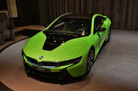 Bmw I8 In Neon Green Bmw I8 Bmw Bmw Cars