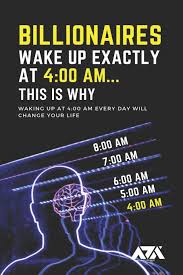 Billionaires Wake Up Exactly At 4 00 Am This Is Why Waking Up At 4 00 Am Every Day Will Change Your Life Reads Arx 9781393802075 Amazon Com Books