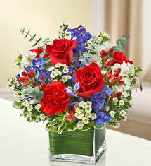 Get a faux hydrangea, faux roses, faux calla lilies and more at bed bath & beyond and watch your home bloom. Healing Tears Red White And Blue In Johnston Ri Cherryhill Flowers