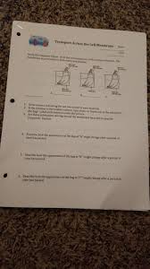 In effect, the solute is drawing the water out of the cell. Transport Across The Cell Membrane Name Date Study Chegg Com
