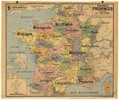 Vidal Lablache N 9 Provinces En 1789 Affiches Scolaires Carte Scolaire Deco Vintage