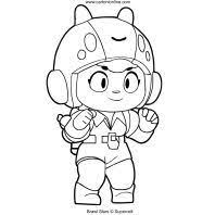 Desenhos De Brawl Stars Para Colorir Colorir Desenhos Pintar E Colorir