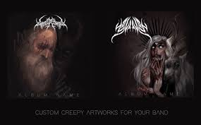 What kind of paint should an artist use? Paint A Cover Art For Your Metal Album By Aludread Fiverr