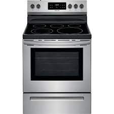 If you've ever manually cleaned an oven, you know what a tough, dirty job it can be. Frigidaire 30 Inch 5 3 Cu Ft Freestanding Electric Range With Self Cleaning Oven In Stai The Home Depot Canada