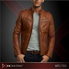 Jaket Kulit Pria Mf1701 Ra Leather Jaket Kulit Harga Pabrik Jaket Kulit Jaket Kulit Pria Jaket
