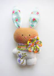 Easter White Bunny Plush Baby Bunny Easter Crochet Rabbit Etsy Easter Plush Bunny Plush Crochet Rabbit