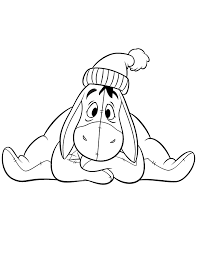 You can use this picture for backgrounds on personal computer with high quality resolution. Eeyore Wearing Hat Coloring Page H M Coloring Pages Coloring Pages Disney Coloring Pages Colouring Pages