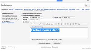 Abwesenheitsmeldung vorlage in deutsch und englisch. Gmail Automatische E Mail Antwort Youtube