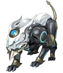 Quadrupedal Animal From Xenoblade Chronicles 2 Creature Concept Art Robot Animal Robot Concept Art