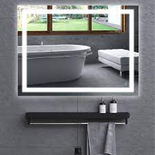 How To Defog With Smart Bathroom Mirror Hauschen Led Mirror Hauschen Home Website Bathroom Mirror
