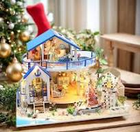 Amazon.com: RHZN Miniature House Kit DIY Miniature Kit for ...