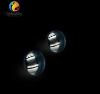 Lentes asféricas planas côncavas de germânio (GE) com ...