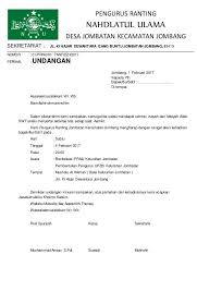 Contoh Surat Tugas Bentuk Full Block Style Di 2020 Undangan Surat Sekolah Menengah