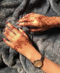 صور نقش الحناء hand henna henna designs finger henna designs
