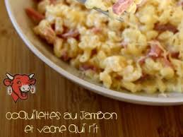 Recette De Coquillettes A La Vache Qui Rit Et Jambon Recette Recette Vache Qui Rit Recette Coquillette Recettes De Cuisine