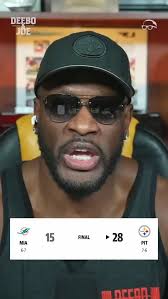 The Steelers took the Dolphins to Sea World. How’d ya’ll like those new  tricks they learned? 😂🤣 #DeeboAndJoe #MNF