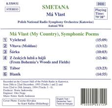 Marie majerová, cyril bouda stav: Smetana Ma Vlast Bedrich Smetana Antoni Wit Polnisches Staatl Rso Amazon De Musik