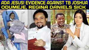 Barely a year after, ada jesus has fallen sick and due to her recent predicament, she is reported to be visiting everyone she. Ada Jesus Evidence Against Tb Joshua Odumeje Regina Daniels Sick Youtube